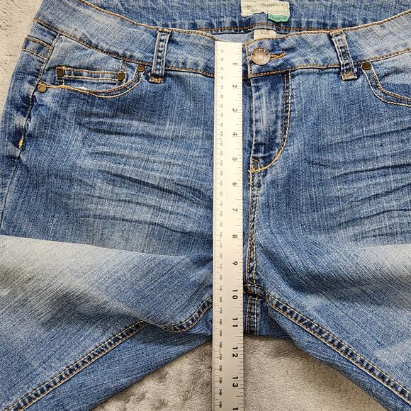 Route 66 Jeans Womens 15/16 Blue Mid Rise Classic Fit Skinny Leg Stretch Denim - Picture 9 of 14